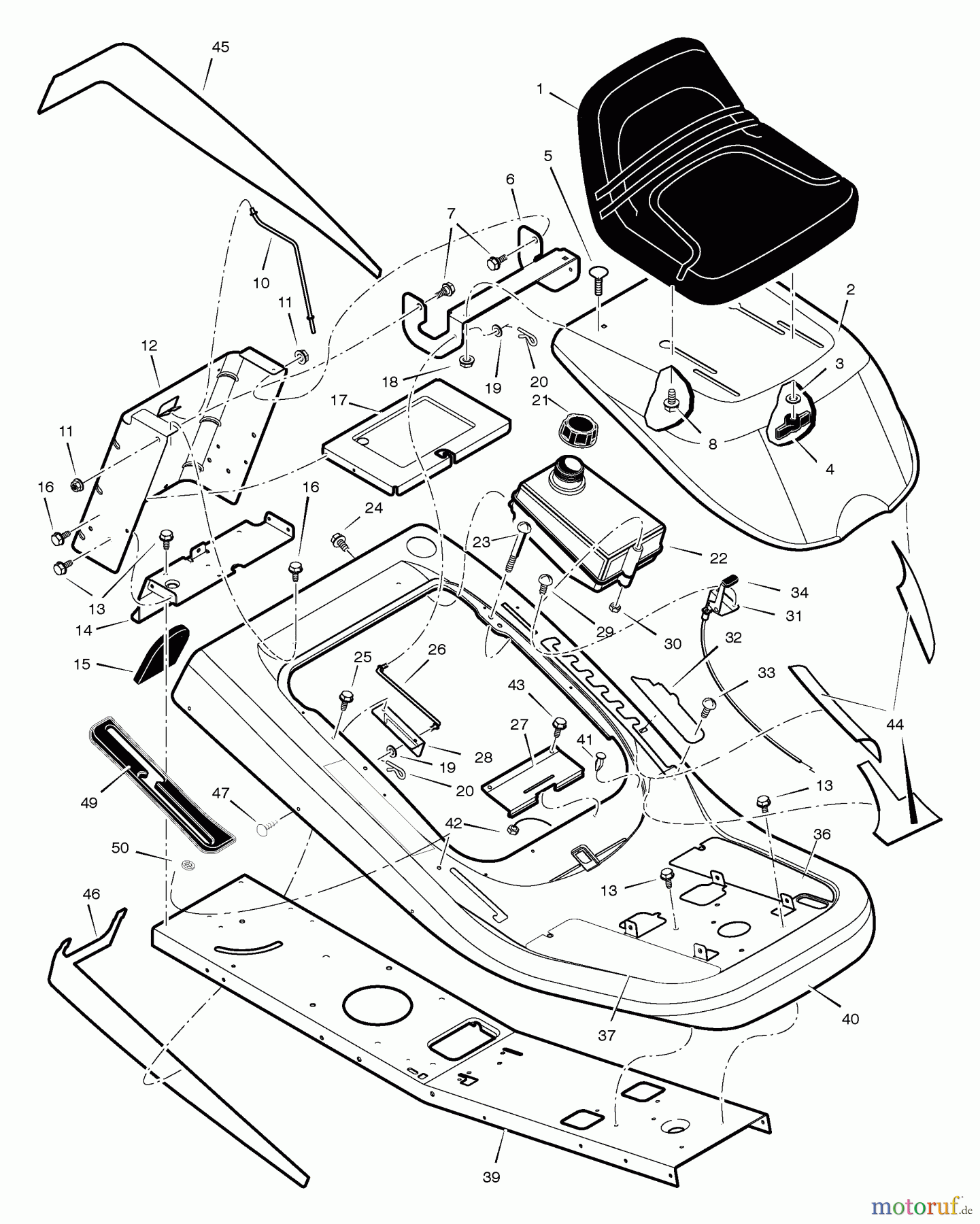  Murray Reitermäher C950-60405-1 - Craftsman 30