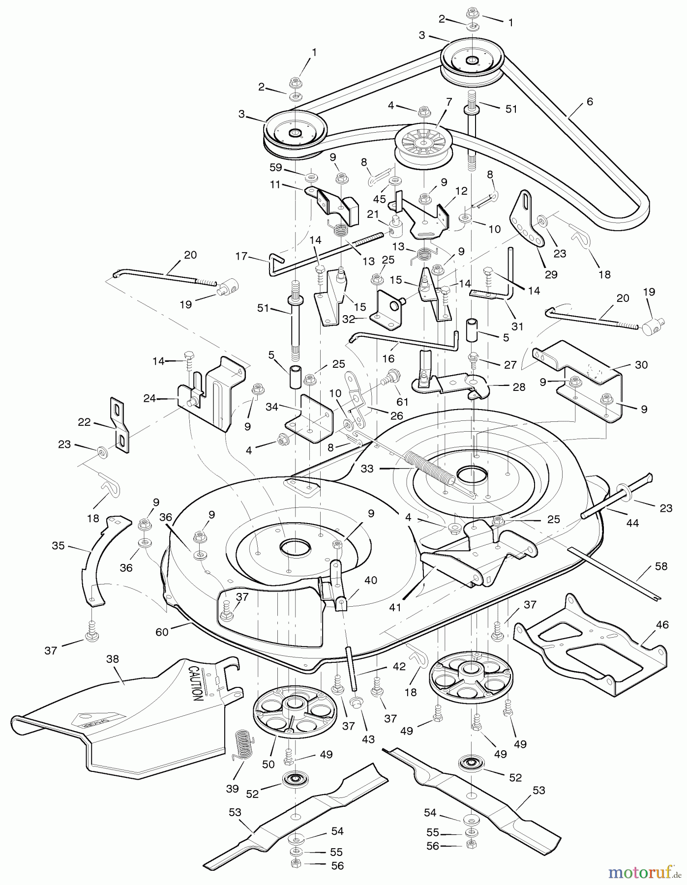  Murray Rasen- und Gartentraktoren 38702x7A - Scotts 38