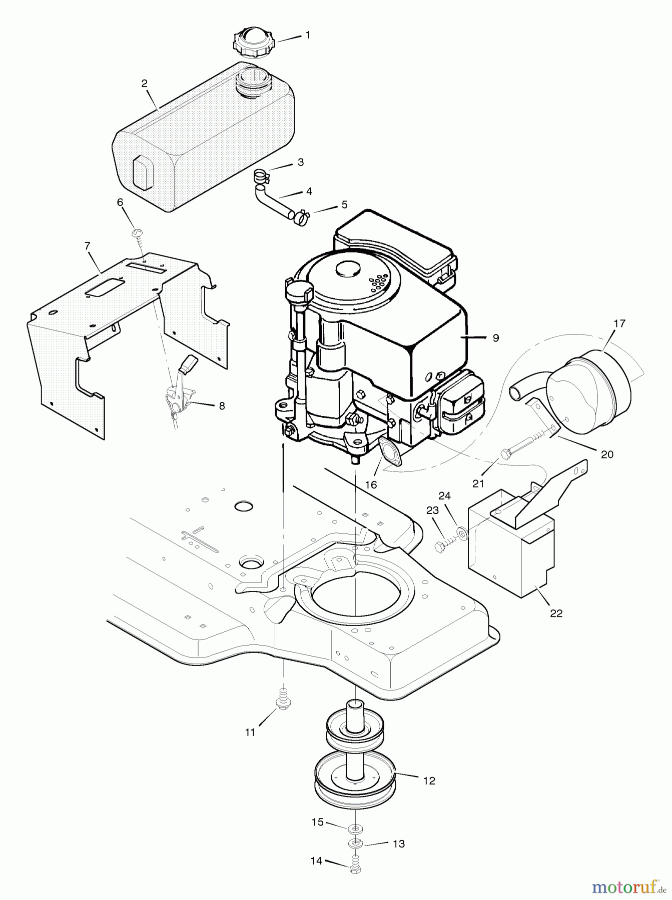  Murray Rasen- und Gartentraktoren 38706x99B - B&S/Murray 38