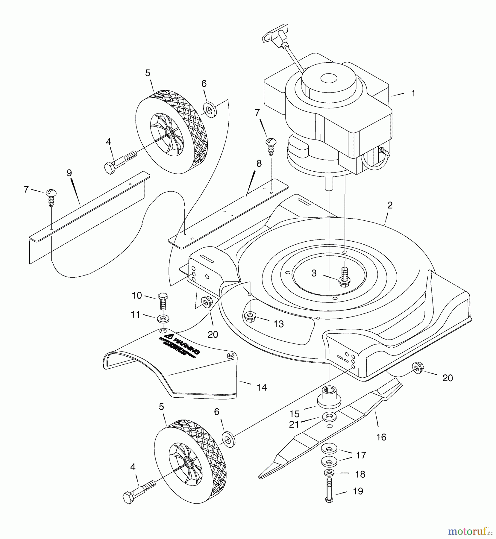  Murray Rasenmäher MD20450FC (7800888) - Murray 20