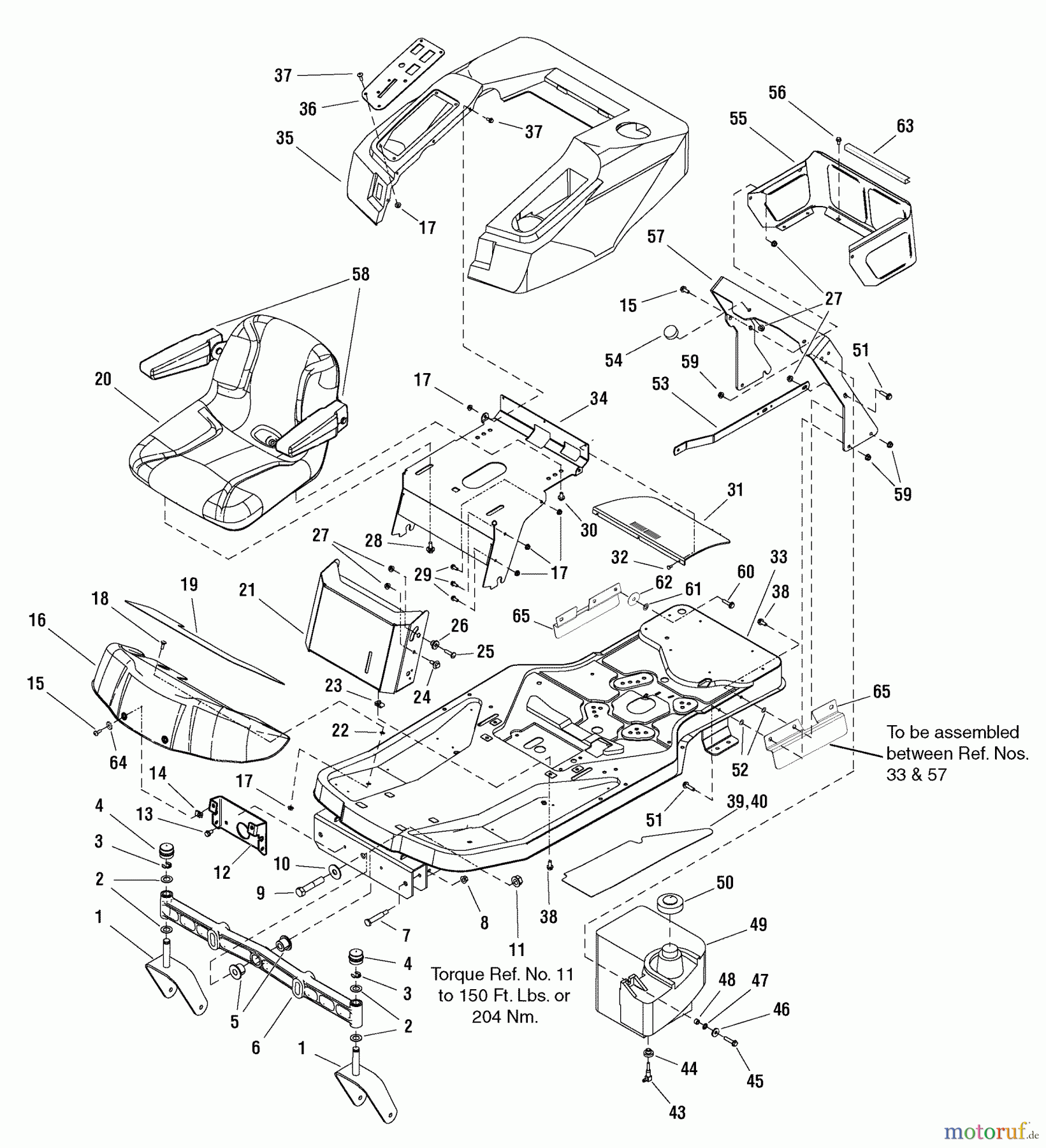  Murray Nullwendekreismäher, Zero-Turn 107.267860 (7800341) - Craftsman ZTS7500, 21HP B&S w/42