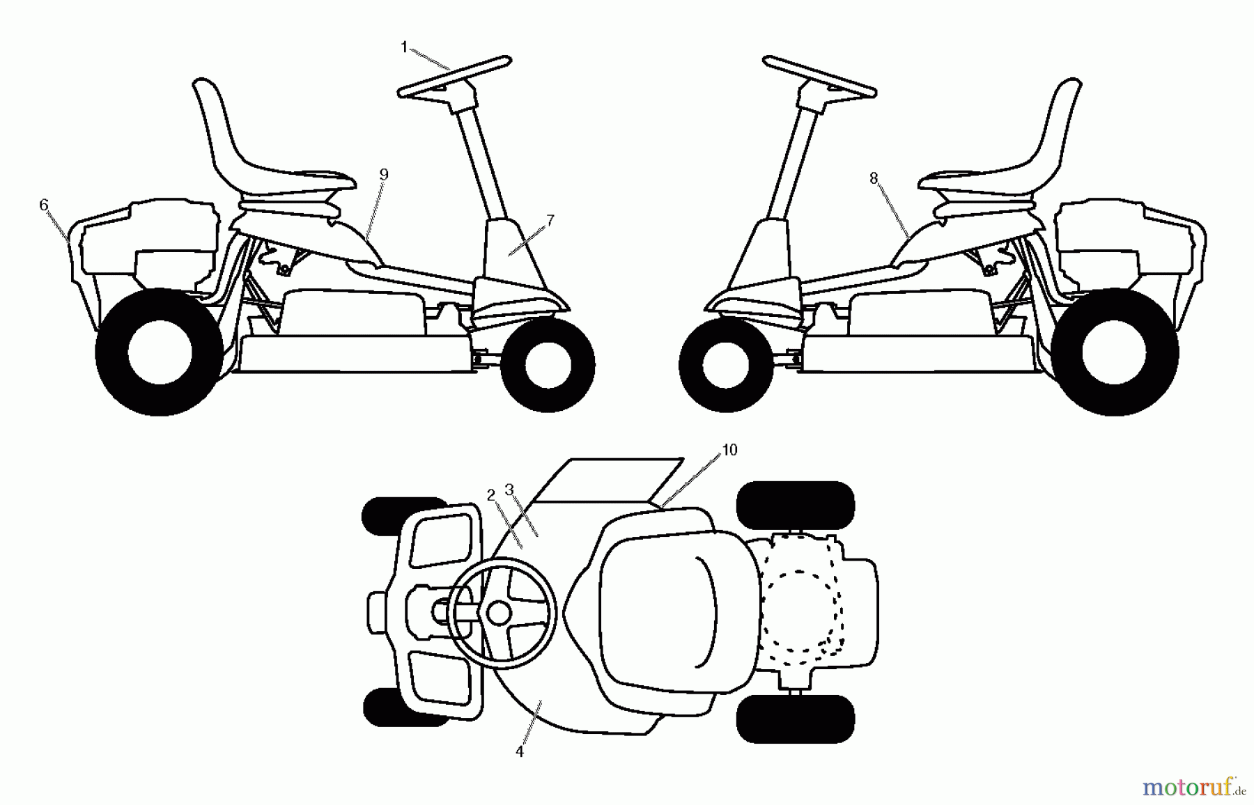  Poulan / Weed Eater Rasen und Gartentraktoren PB30 (96025000300) - Poulan Pro 30