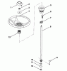 Poulan / Weed Eater PP21R38MA - Poulan Pro Lawn Tractor Listas de piezas de repuesto y dibujos STEERING WHEEL