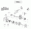 Poulan / Weed Eater PPB2000LE (Type 3) - Poulan Pro Blower Listas de piezas de repuesto y dibujos Engine Assembly