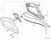 Shindaiwa Listas de piezas de repuesto y dibujos Rear Handle, Throttle Control  S/N: S78311001001 - S78311004015