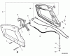 Shindaiwa Listas de piezas de repuesto y dibujos Rear Handle, Throttle Control  S/N: S78311004016 - S78311999999