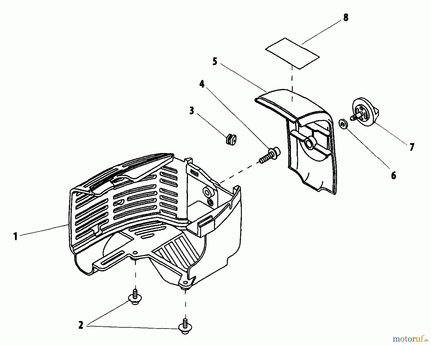  Shindaiwa Heckenscheren HT230 - Shindaiwa Hedge Trimmer, Single-Sided Cover