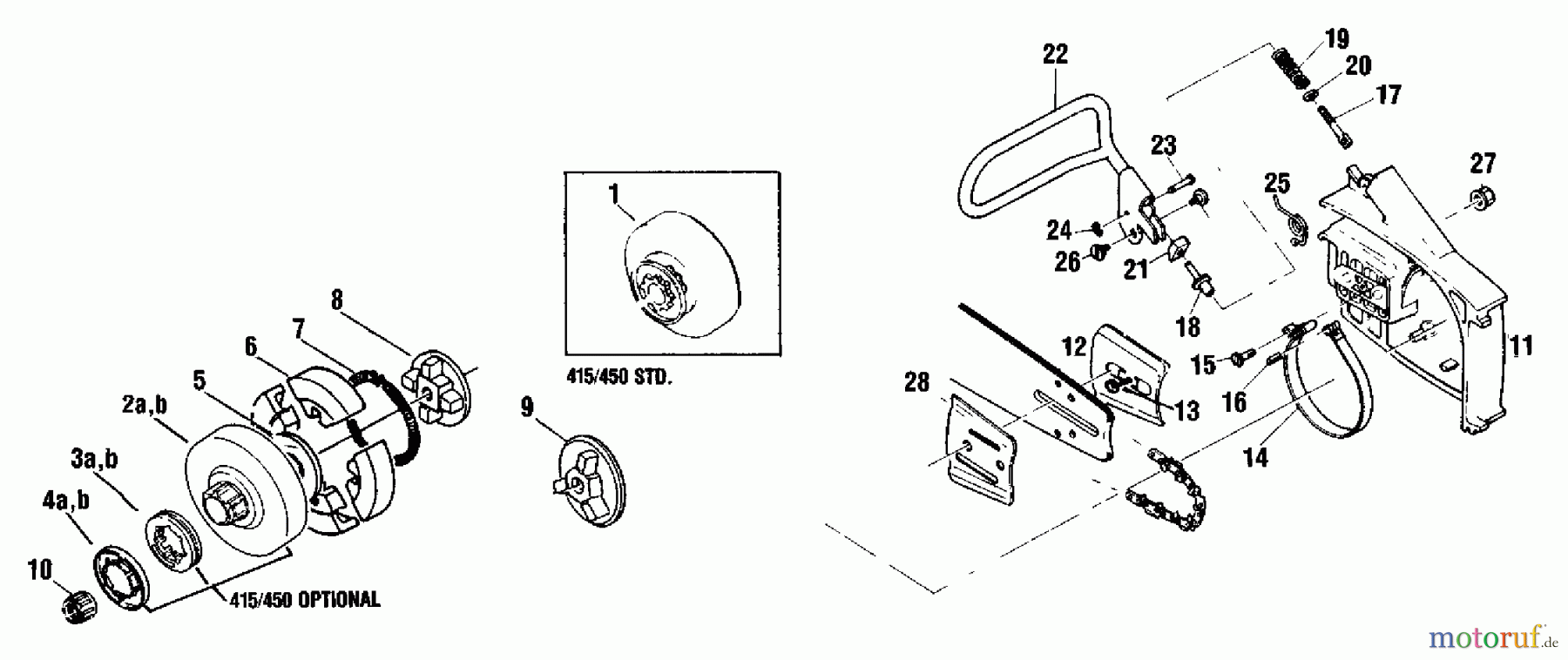  Shindaiwa Sägen, Motorsägen 450 - Shindaiwa Chainsaw Clutch, Cutting Equipment