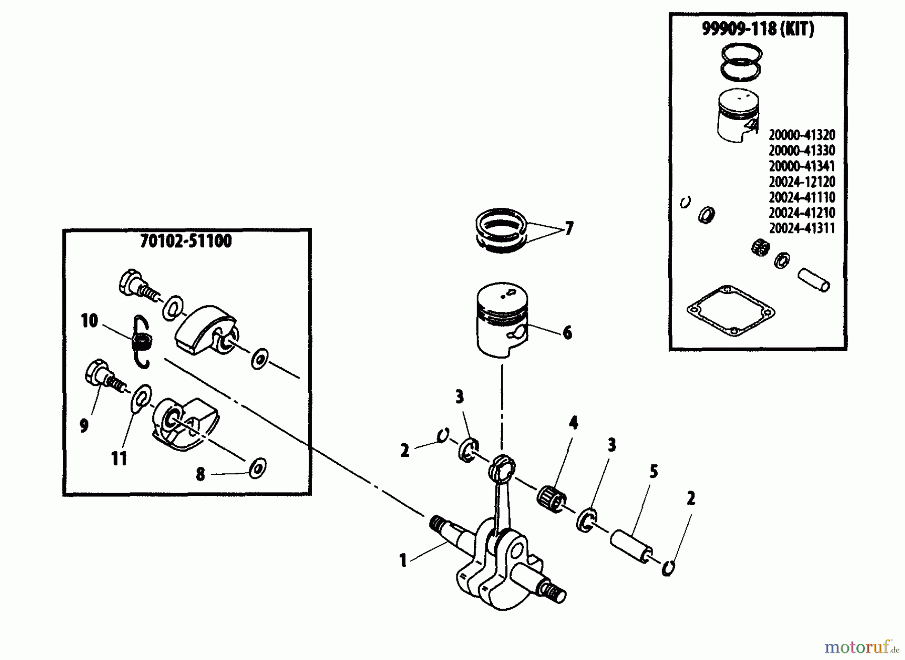  Shindaiwa Kehrmaschinen PB270 - Shindaiwa Power Broom Clutch, Piston