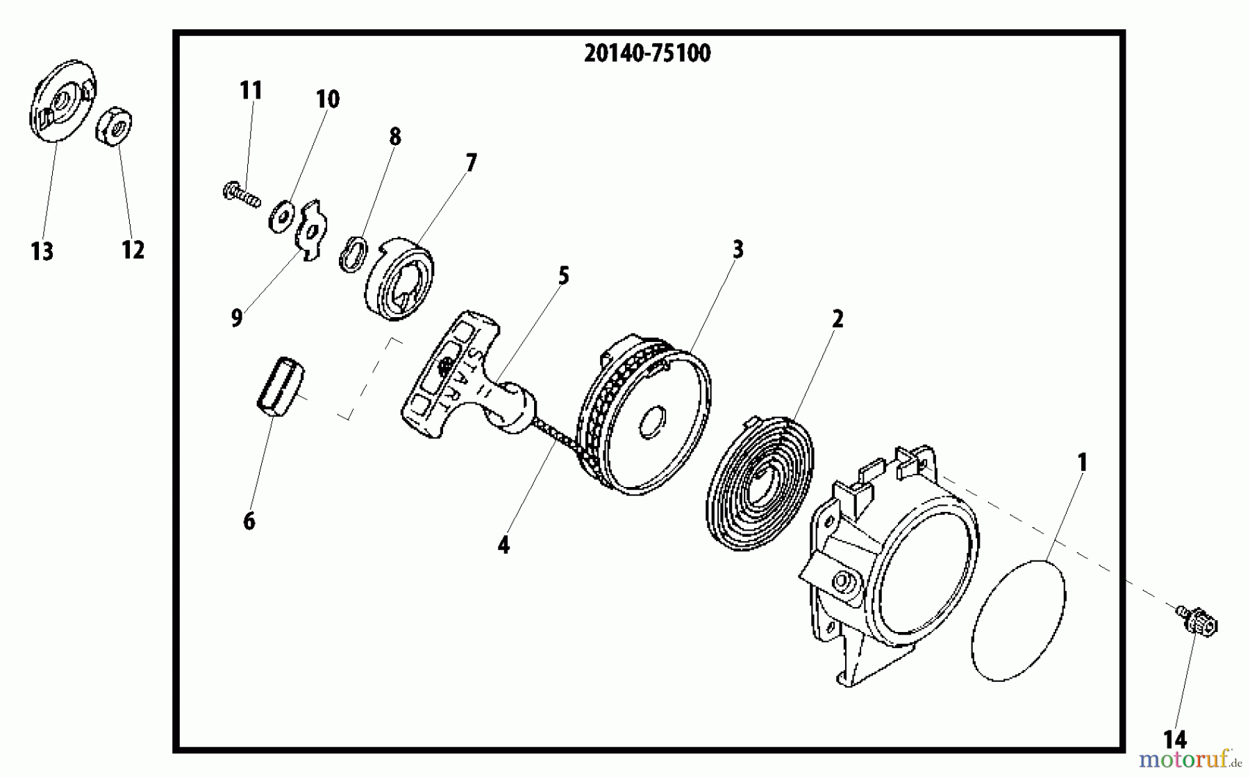  Shindaiwa Trimmer, Faden / Bürste 22T - Shindaiwa String Trimmer Starter