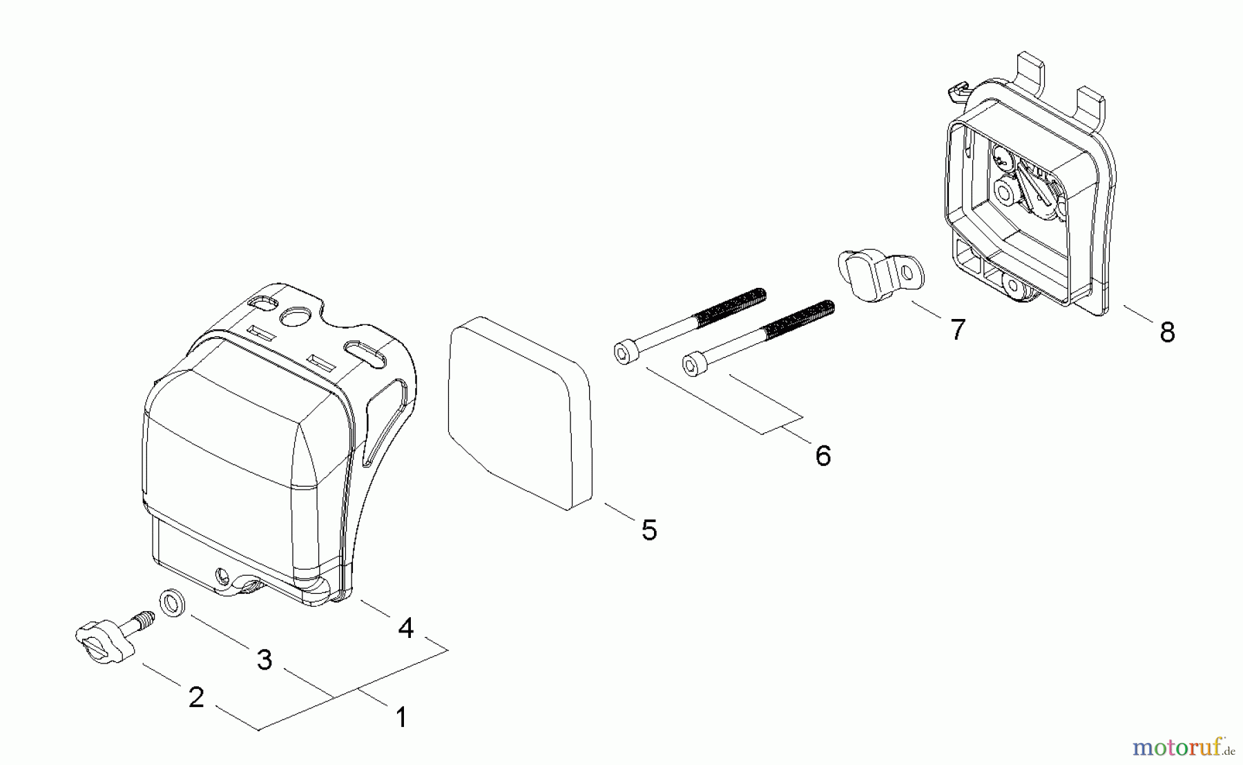  Shindaiwa Trimmer, Faden / Bürste F222-Shindaiwa String Trimmer Air Filter