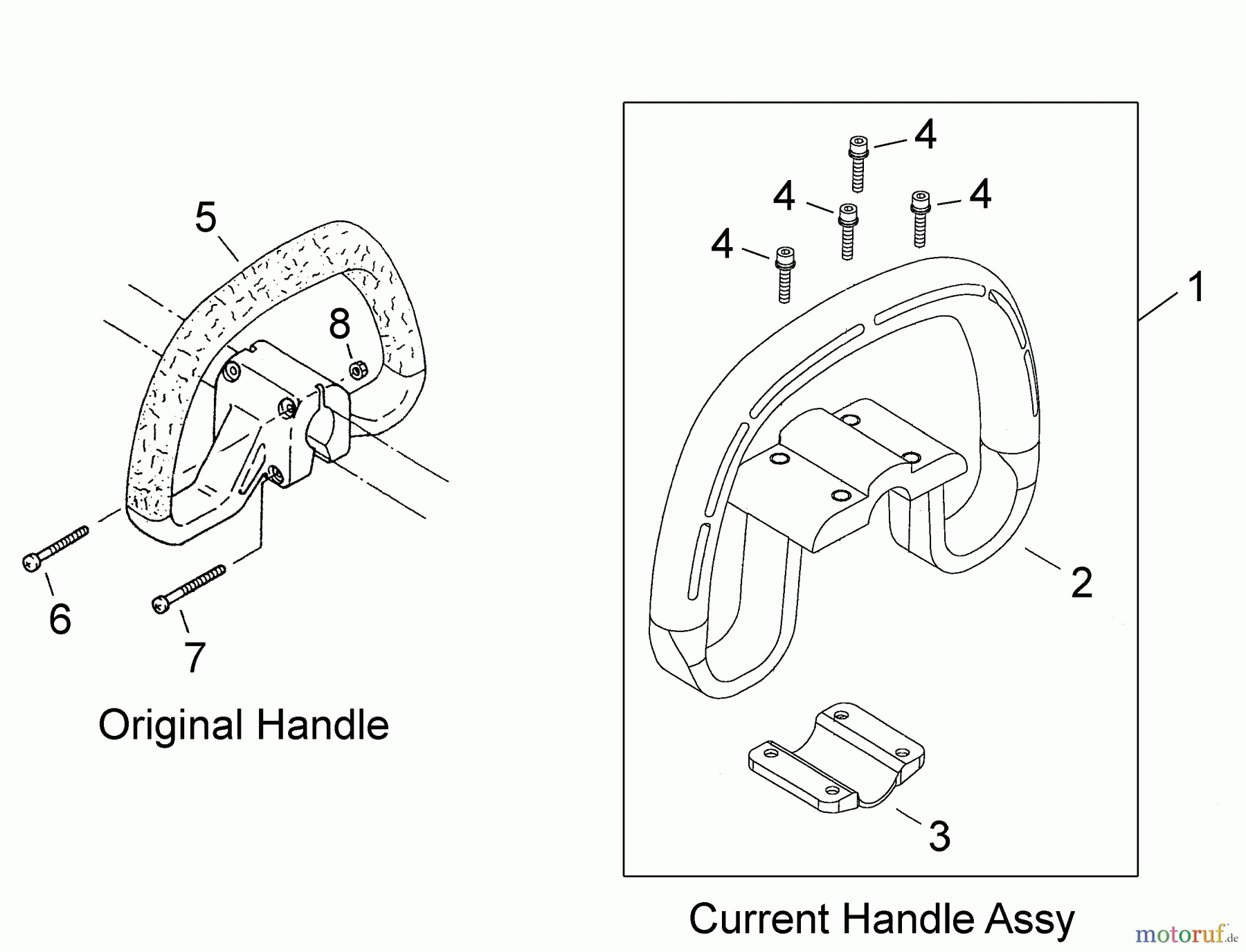  Shindaiwa Trimmer, Faden / Bürste T220 - Shindaiwa String Trimmer Handle