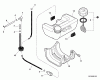 Shindaiwa C254 - String Trimmer / Brush Cutter, S/N: T10713001001 - T1071399 Listas de piezas de repuesto y dibujos Fuel System  S/N: T10713001001 - T10713001060