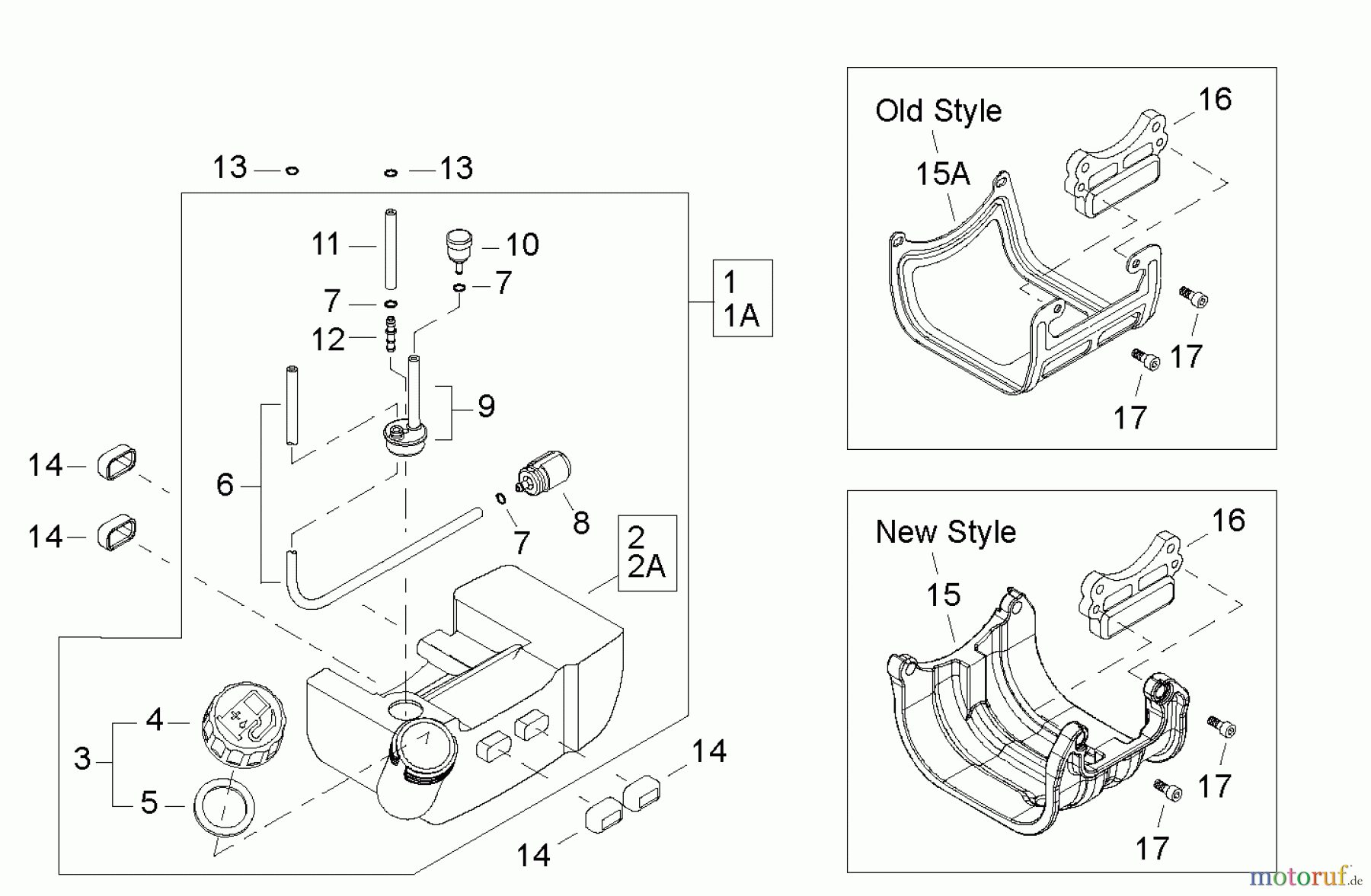  Shindaiwa Trimmer, Faden / Bürste T261B - Shindaiwa String Trimmer Fuel Tank