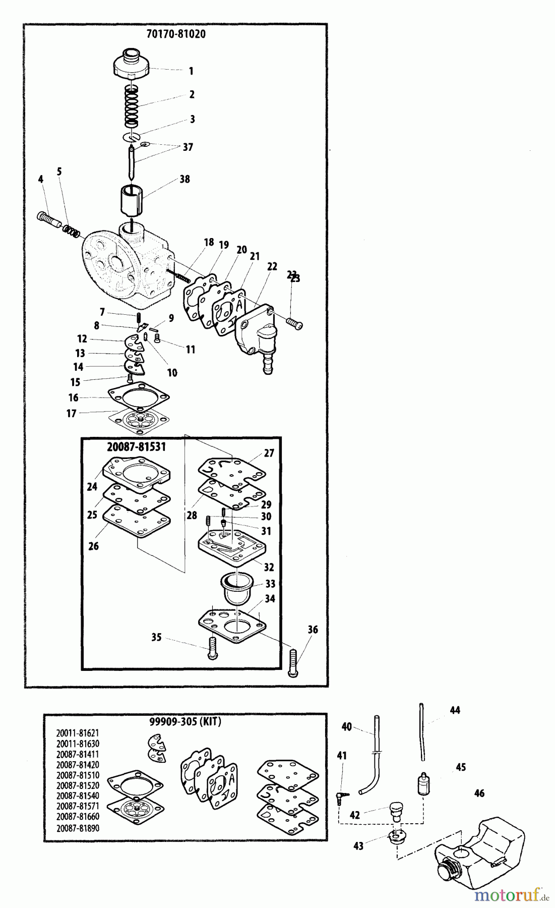  Shindaiwa Trimmer, Faden / Bürste C270 - Shindaiwa String Trimmer / Brush Cutter Carburetor -- EPA & CARB Changes