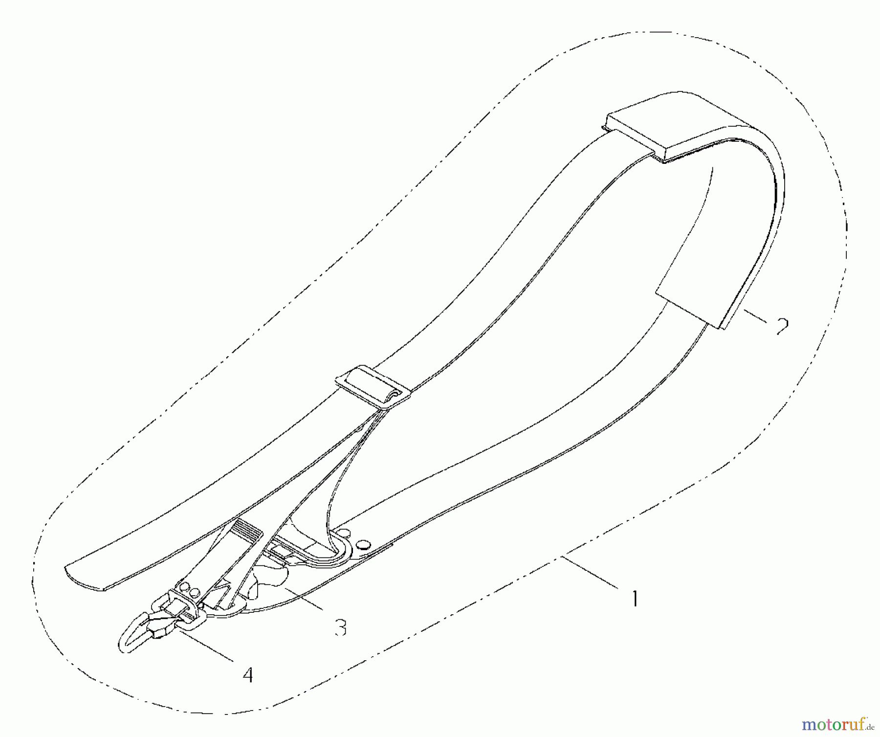  Shindaiwa Trimmer, Faden / Bürste T3410X - Shindaiwa String Trimmer Harness