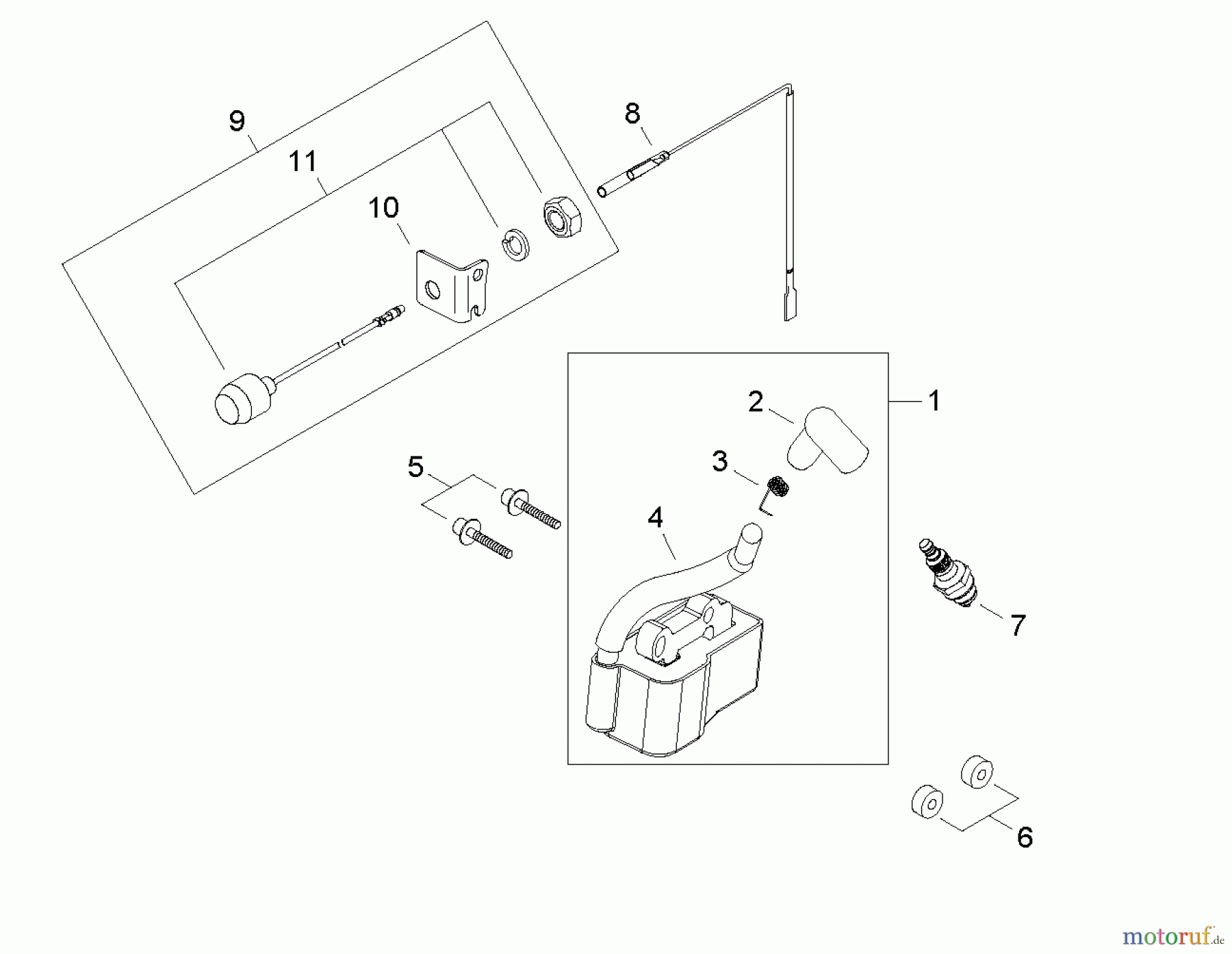  Shindaiwa Wasserpumpen GP344 - Shindaiwa Water Pump, S/N: T16113001001 - T16113999999 Ignition