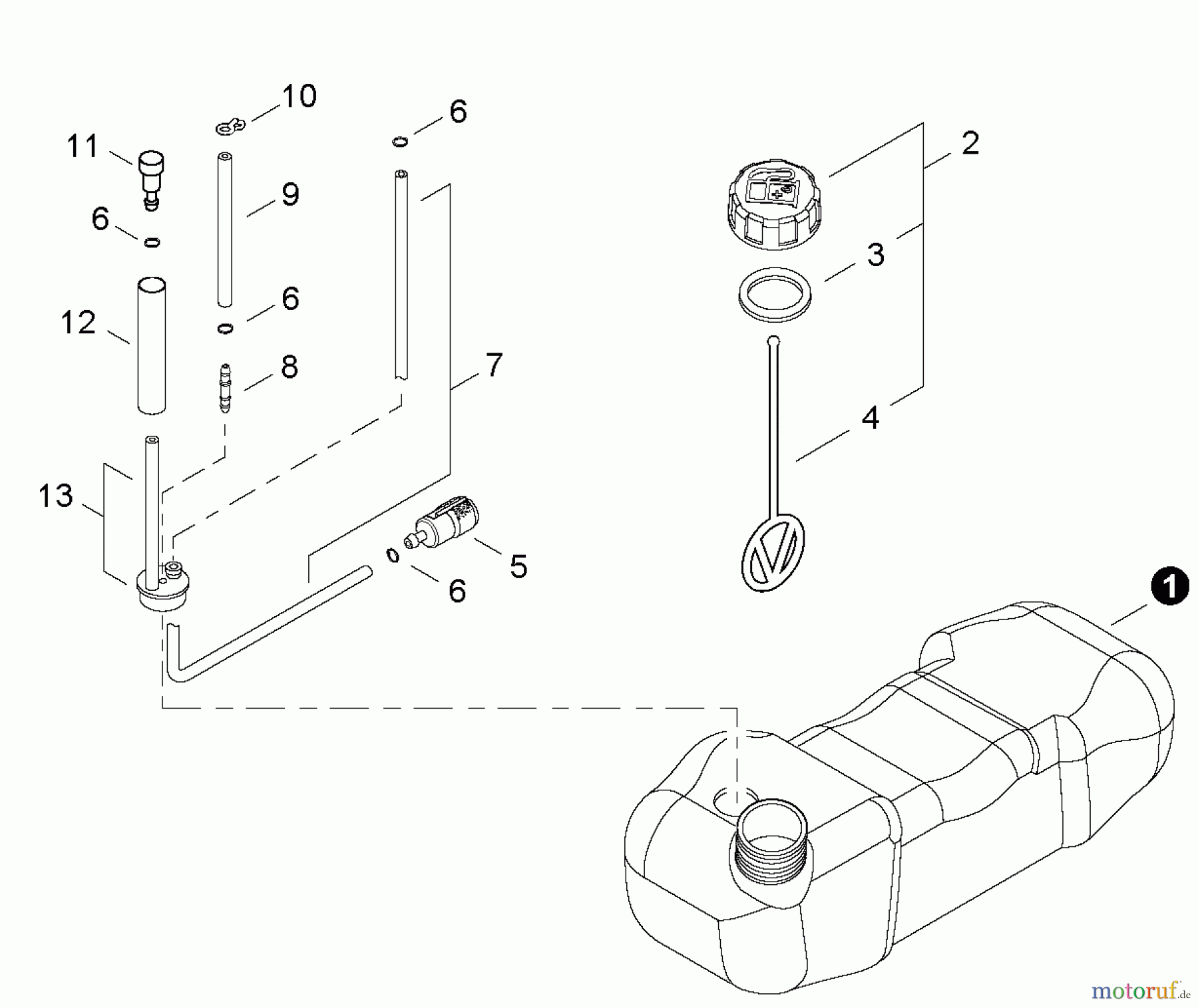  Shindaiwa Bläser / Sauger / Häcksler / Mulchgeräte EB802 - Shindaiwa Back Pack Blower, Fuel System S/N T13512001001 - T13512002488