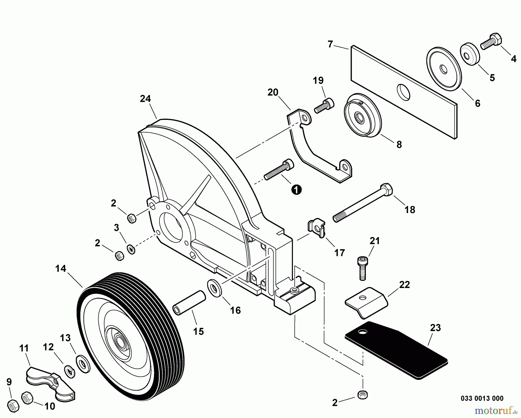  Shindaiwa Kantenschneider LE254 - Shindaiwa Hand Held Edger, S/N: T13413001001 - T13413999999 Edging Assembly -- Metal