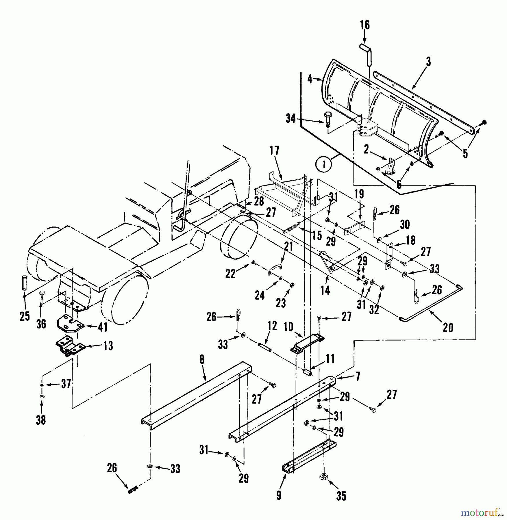  Snapper Rasen- und Gartentraktoren LT16001 - Snapper 16 HP Lawn Tractor, Disc Drive, Series 1 42