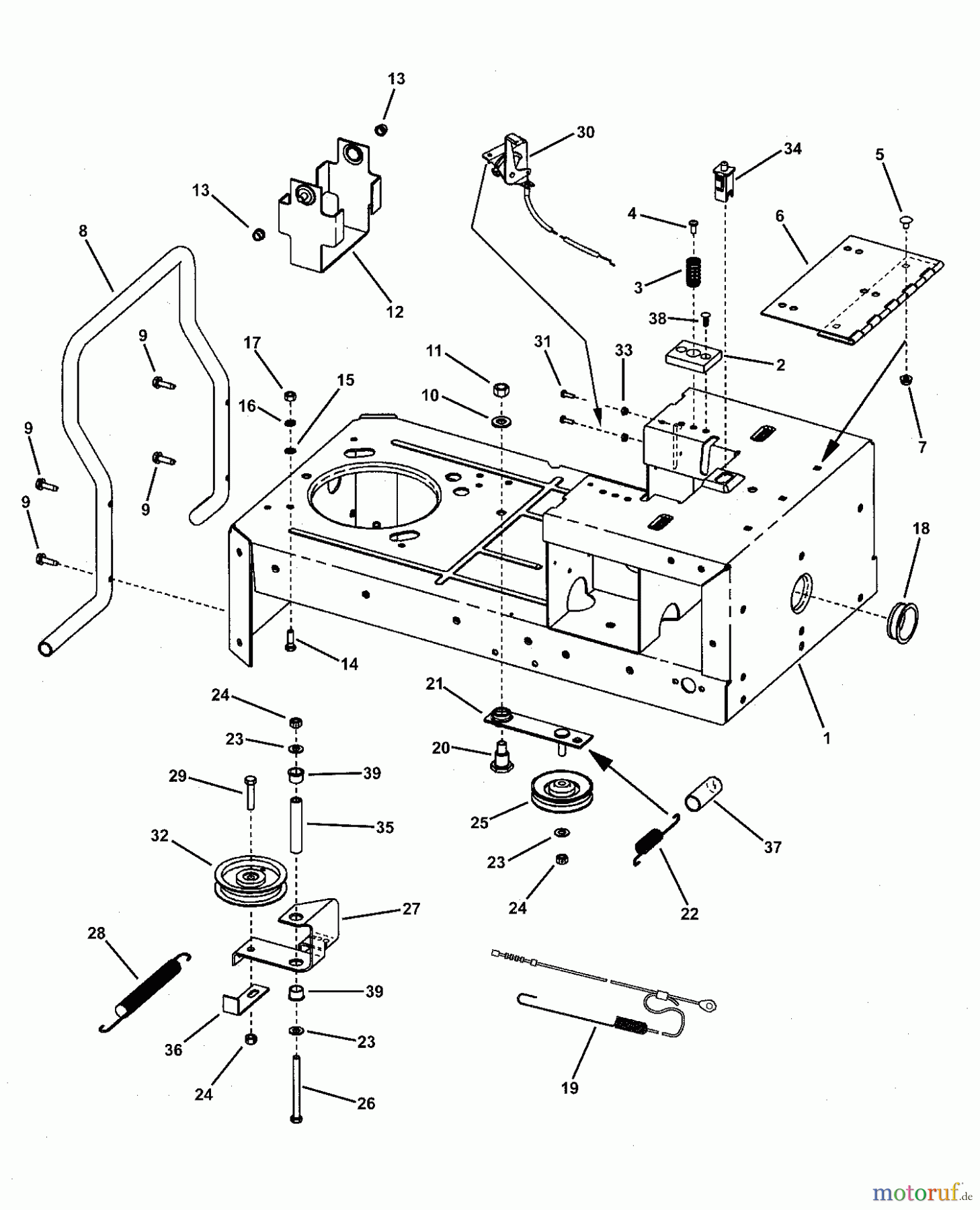  Snapper Nullwendekreismäher, Zero-Turn YZ18386BVE (85694) - Snapper 38