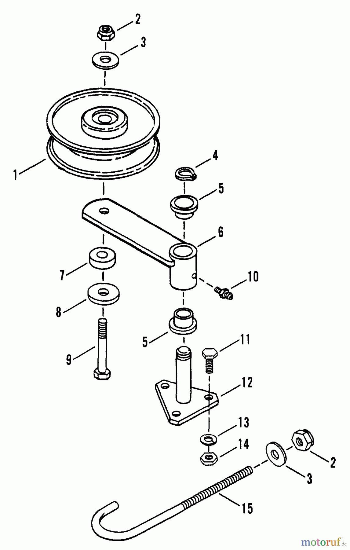  Snapper Rasenmäher für Großflächen PL71404KV - Snapper Wide-Area Walk-Behind Mower, 14 HP, Gear Drive, Loop Handle, Series 4 Blade Deck Idler Assembly