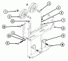 Snapper Z1401K (82120) - 14 HP Zero-Turn Mower, Chain Drive, ZTR Series 1 Listas de piezas de repuesto y dibujos Mule Drive Assembly ("S" & "LB" Frames)