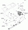 Snapper ESPX2046 (2691103-00) - 46" SPX Lawn Tractor, 20 HP, 150 Series (Export) Listas de piezas de repuesto y dibujos Transmission Group - Hydro Gear T2-CCHE-4X3B-1LX1