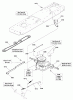 Snapper NXT2752 (2690848) - 52" Lawn Tractor, 27 HP, NXT200, LT125 Series Listas de piezas de repuesto y dibujos Transmission Group