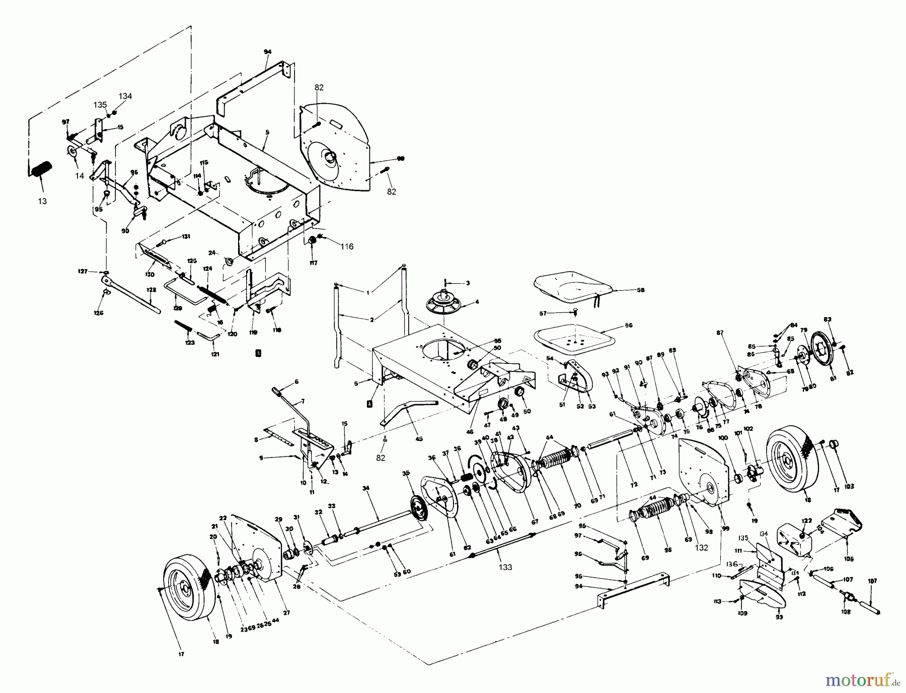  Snapper Reitermäher 268X (86694) - Snapper 26