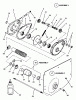 Snapper W280922B (84698) - 28" Rear-Engine Rider, 9 HP, Series 22 Listas de piezas de repuesto y dibujos Chain Case, L.H. Fender (Part 1)