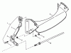 Snapper PD21357B - 21" Walk-Behind Mower, 3.5 HP, Steel Deck, Series 7 Listas de piezas de repuesto y dibujos Front Wheel Bracket, Latches