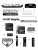 Snapper P2187520BVFC (7800436) - 21" Walk-Behind Mower, 8.75 HP, Steel Deck, FC Series 20 Listas de piezas de repuesto y dibujos Decals