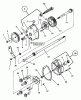 Snapper WP216512BV - 21" Walk-Behind Mower, 6.5 HP, Steel Deck, Series 12 Listas de piezas de repuesto y dibujos Transmission (Differential)