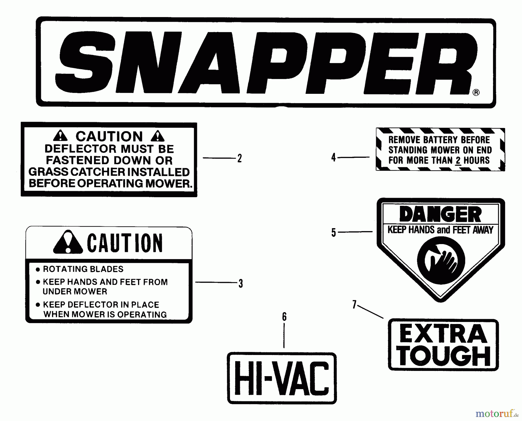  Snapper Reitermäher 3312X6SR - Snapper 33