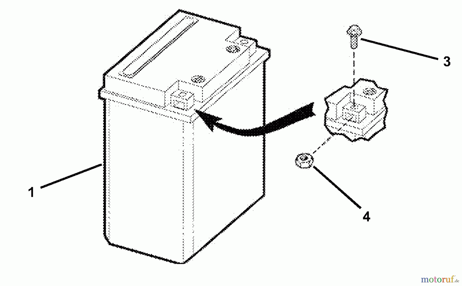  Snapper Zubehör. Rasenmäher 7060782 - Snapper Rear-Engine Rider Battery Kit, 12 Volt Battery 12V