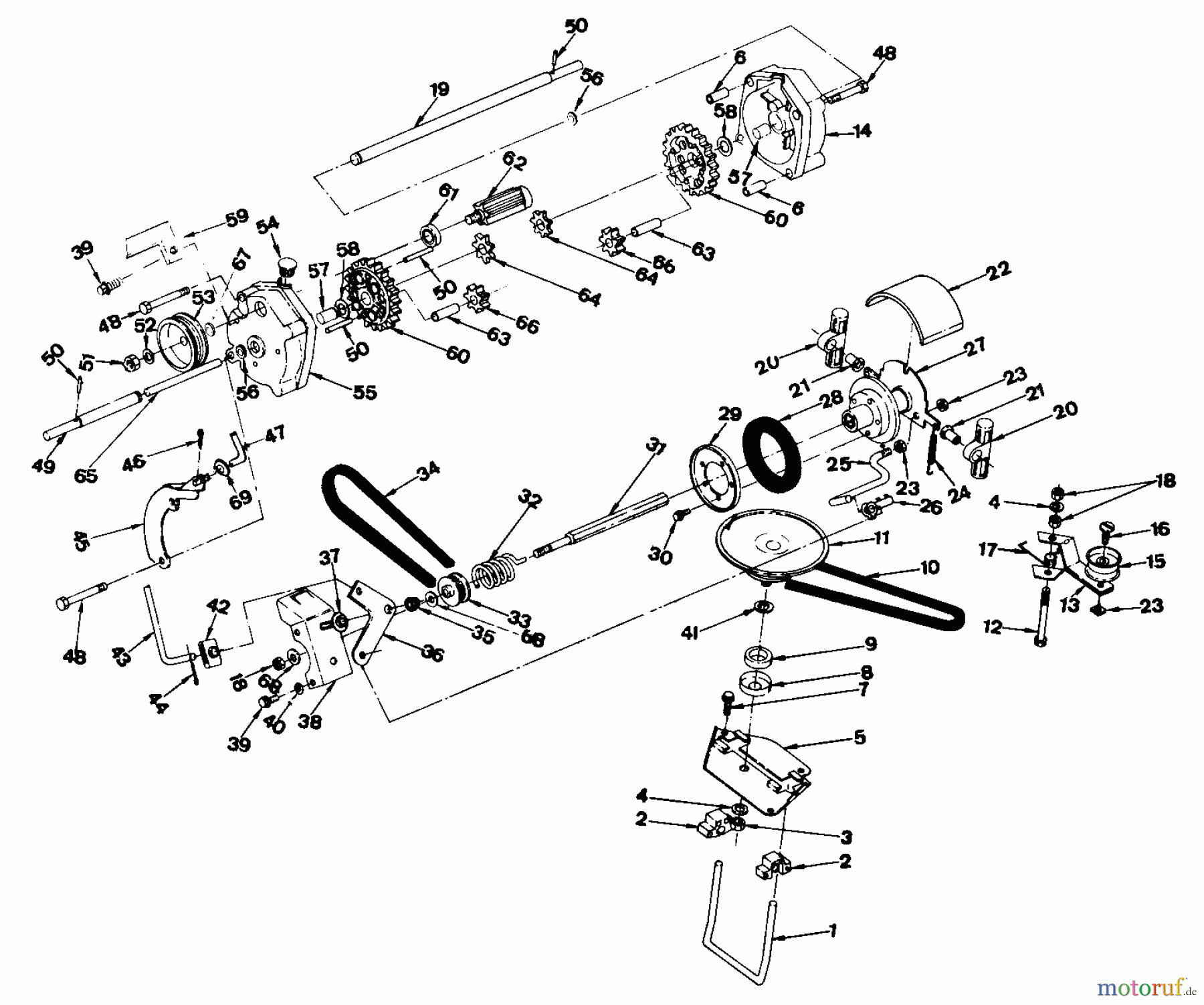  Snapper Rasenmäher V21PS - Snapper 21