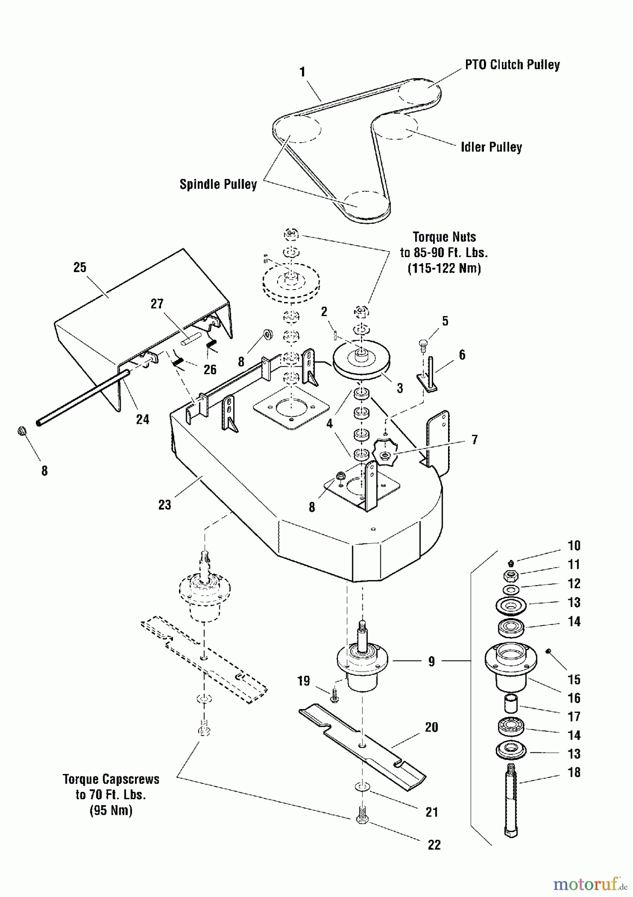  Snapper Rasenmäher für Großflächen HC32KAV13E (5901182) - Snapper 32