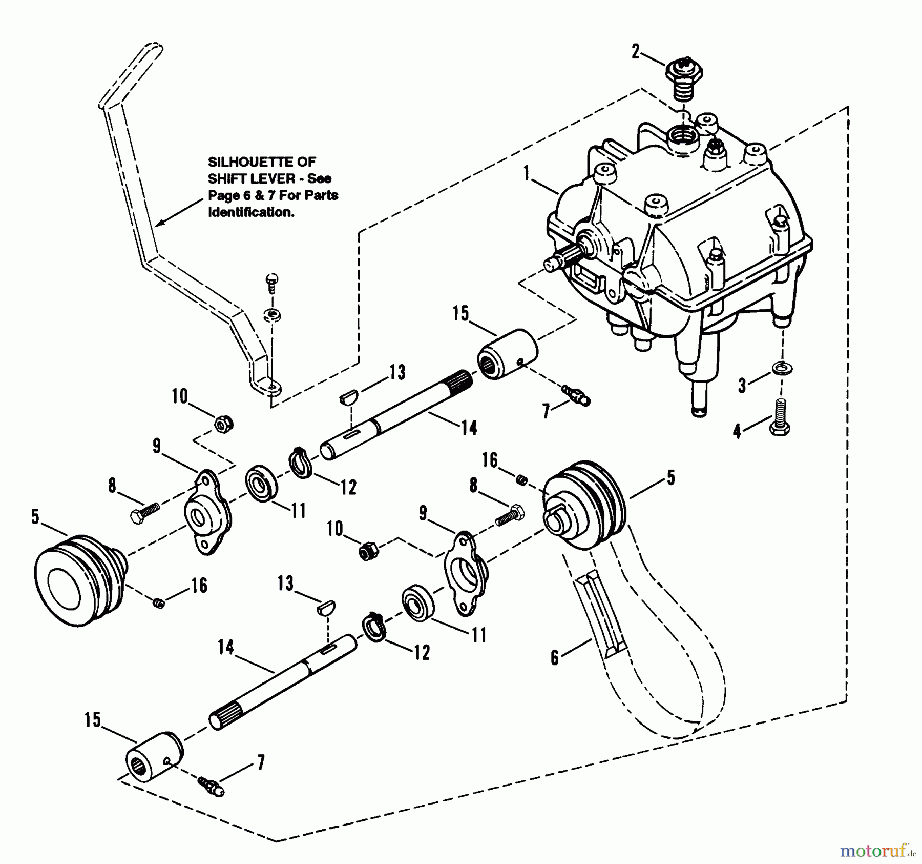  Snapper Rasenmäher für Großflächen PL71401KV - Snapper Wide-Area Walk-Behind Mower, 14 HP, Gear Drive, Loop Handle, Series 1 Transmission Drive Assembly