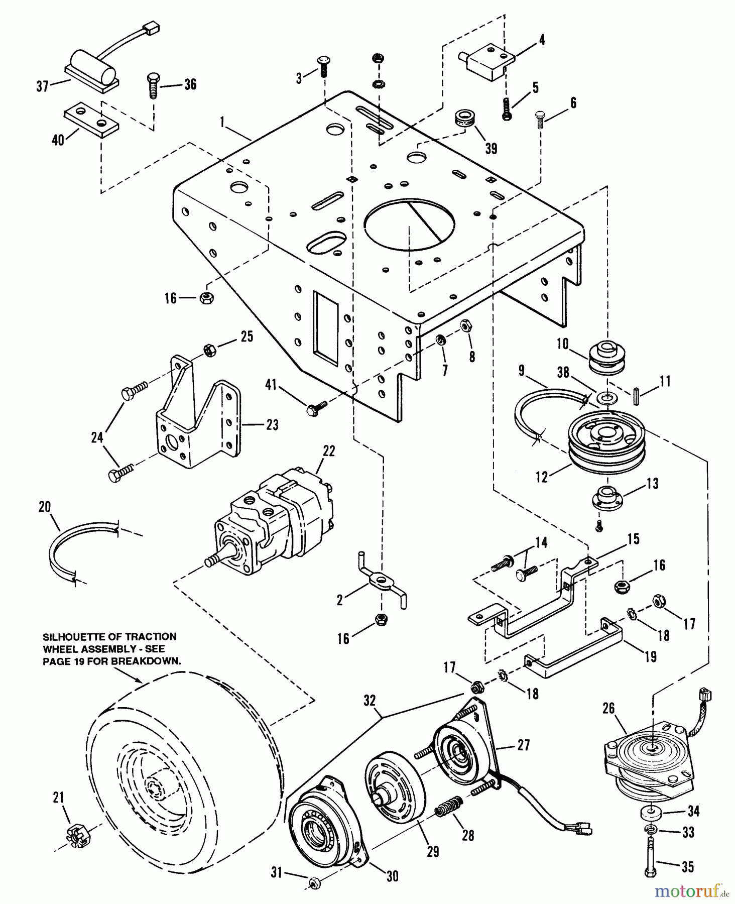  Snapper Rasenmäher für Großflächen PL7H140KV (80485) - Snapper Wide-Area Walk-Behind Mower, 14 HP, Hydro Drive, Loop Handle, Series 0 Rear Deck Assembly