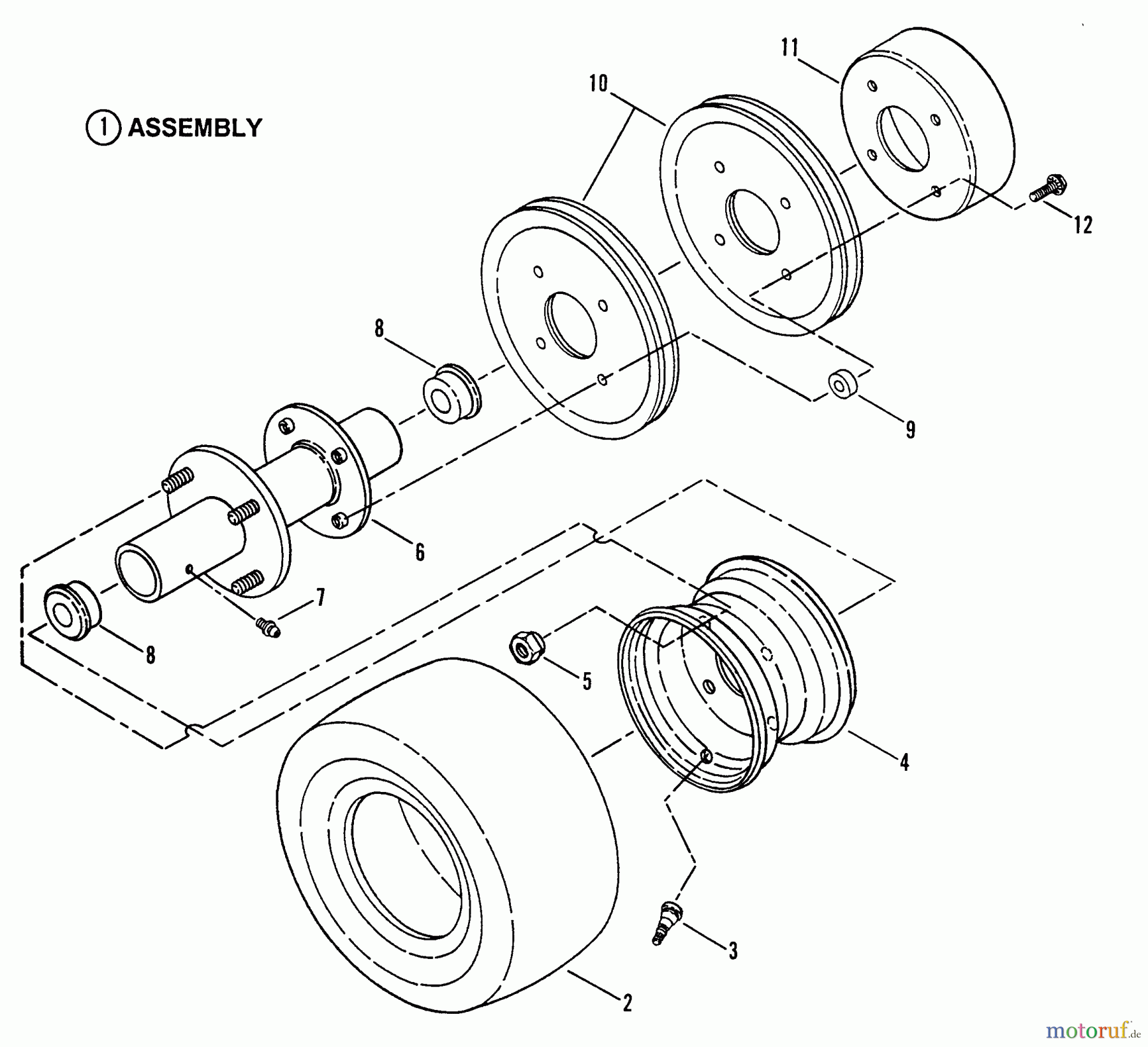  Snapper Rasenmäher für Großflächen SPL140KH - Snapper Wide-Area Walk-Behind Mower, 14 HP, Gear Drive, Loop Handle, Series 0 Traction, Rear Wheel Assembly