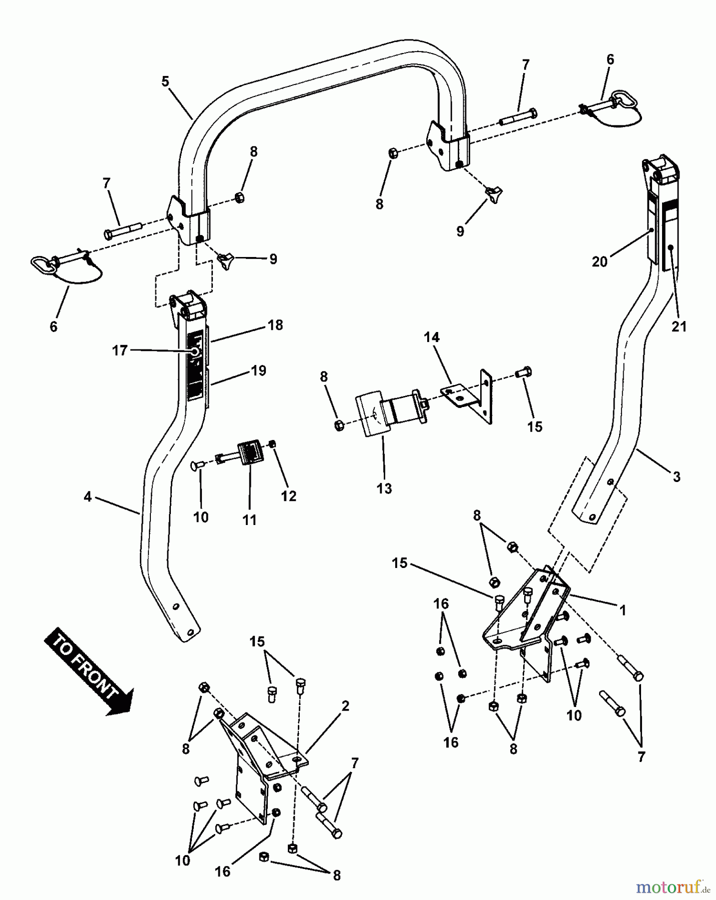  Snapper Nullwendekreismäher, Zero-Turn HZT21481BV (7800026) - Snapper 48