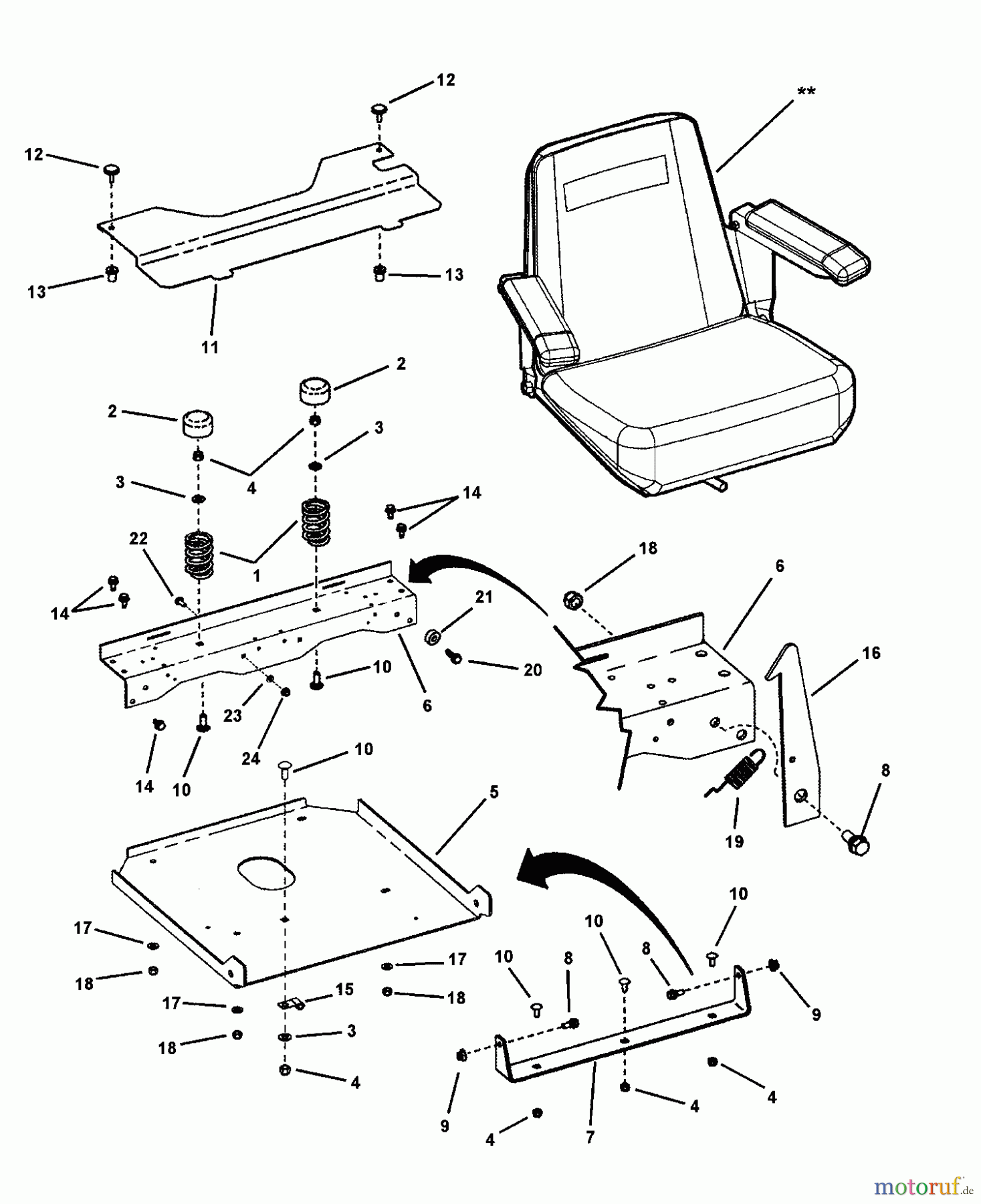  Snapper Nullwendekreismäher, Zero-Turn NZM19480KWV (84738) - Snapper 48