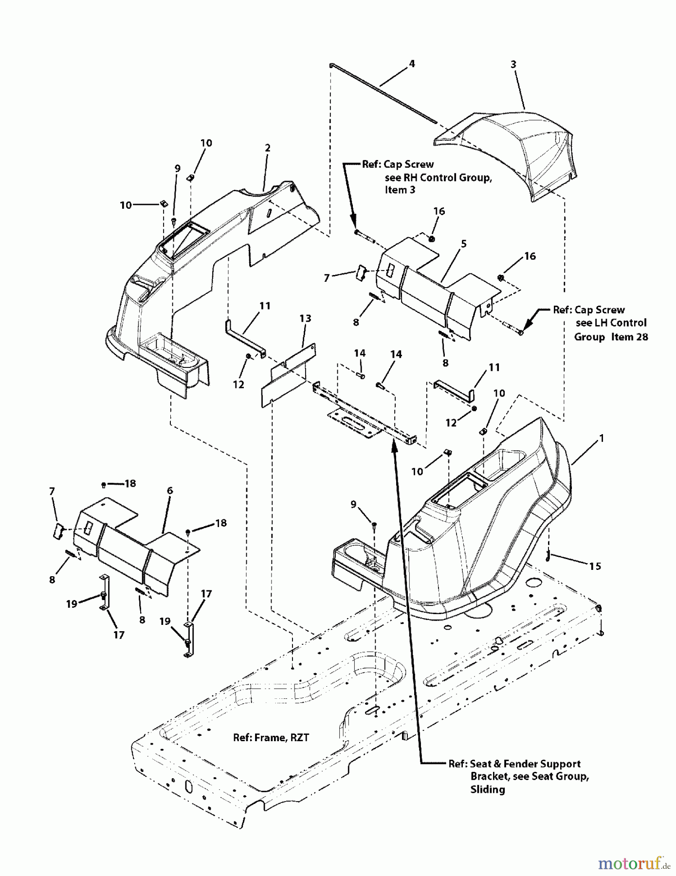  Snapper Nullwendekreismäher, Zero-Turn RZT26520 (7800765-01) - Snapper 52