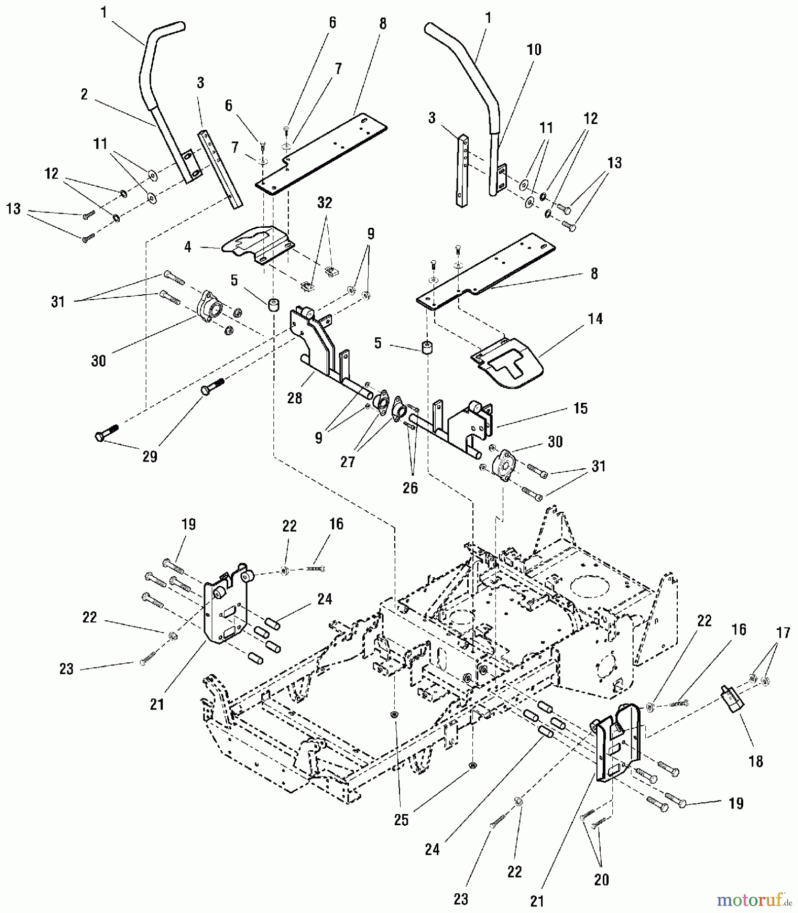  Snapper Nullwendekreismäher, Zero-Turn ZT20500BV (5091001) - Snapper 50