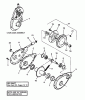 Snapper E9265 - 26" Snowthrower, 9 HP, Two Stage Large Frame, Series 5 (Export) Listas de piezas de repuesto y dibujos Chain Case (Traction Drive)