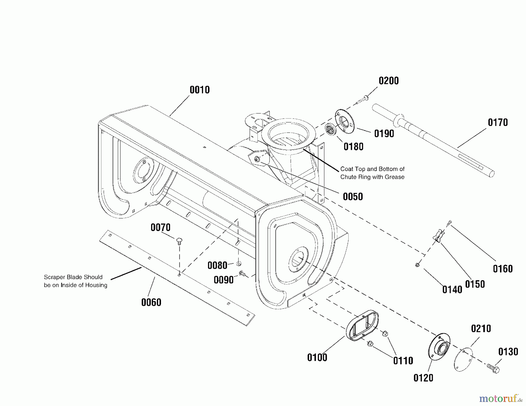  Snapper Schneefräsen H1730E (1696178-00) - Snapper 30