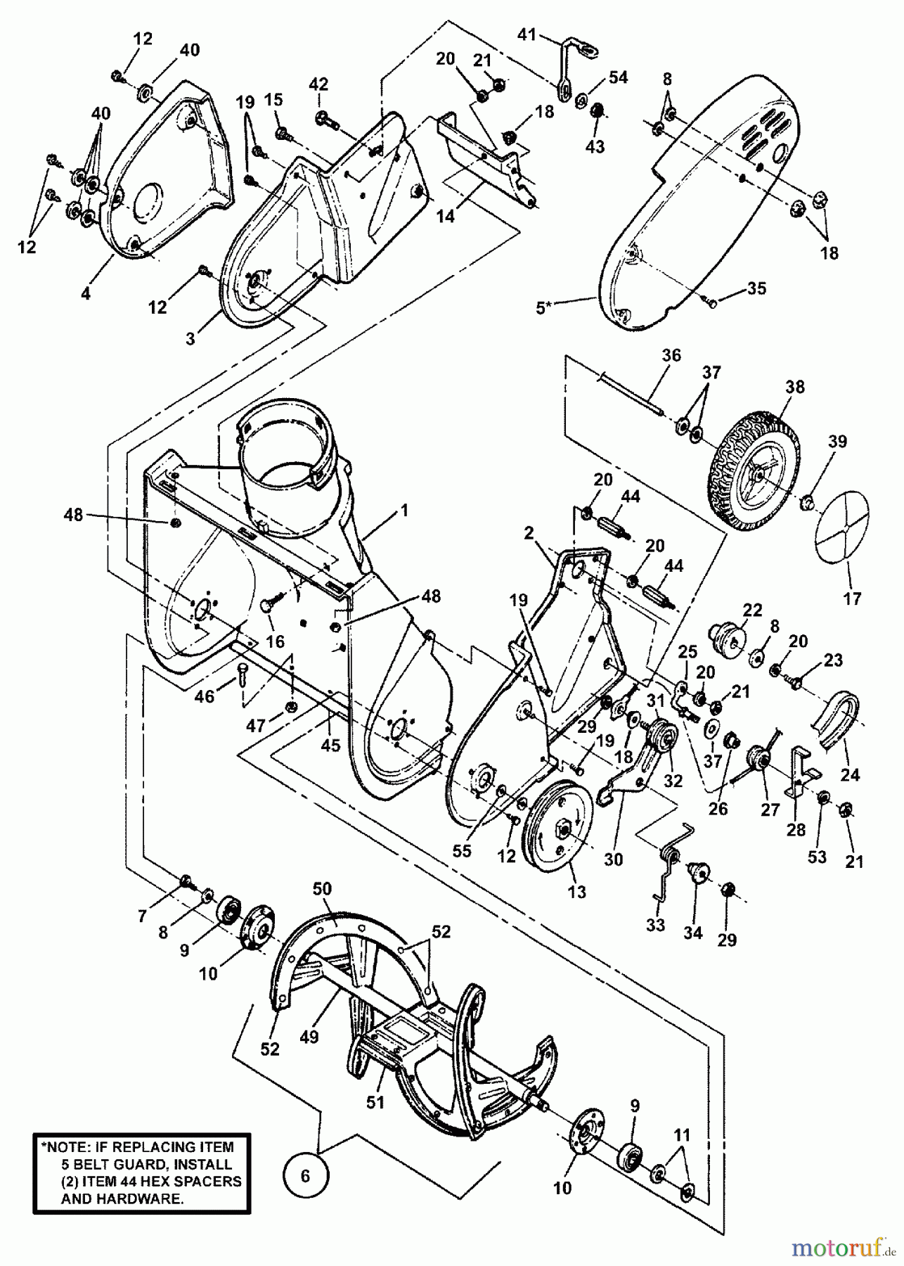  Snapper Schneefräsen LE3171R (85660) - Snapper 17