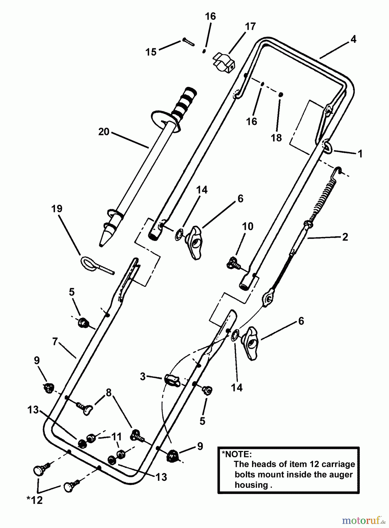  Snapper Schneefräsen LE3191R (7085661) - Snapper 19