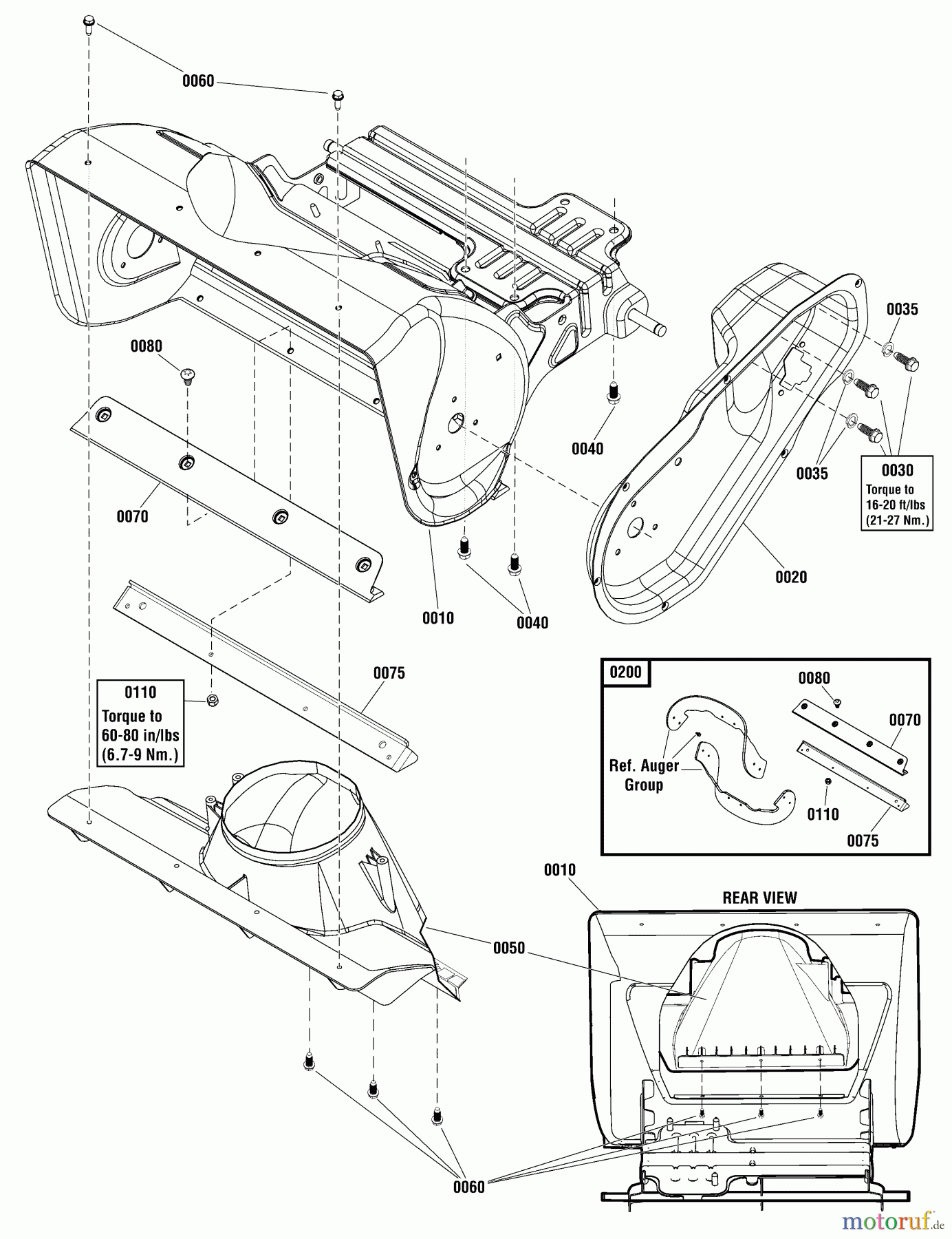  Snapper Schneefräsen SS822EX (1696169-01) - Snapper 22